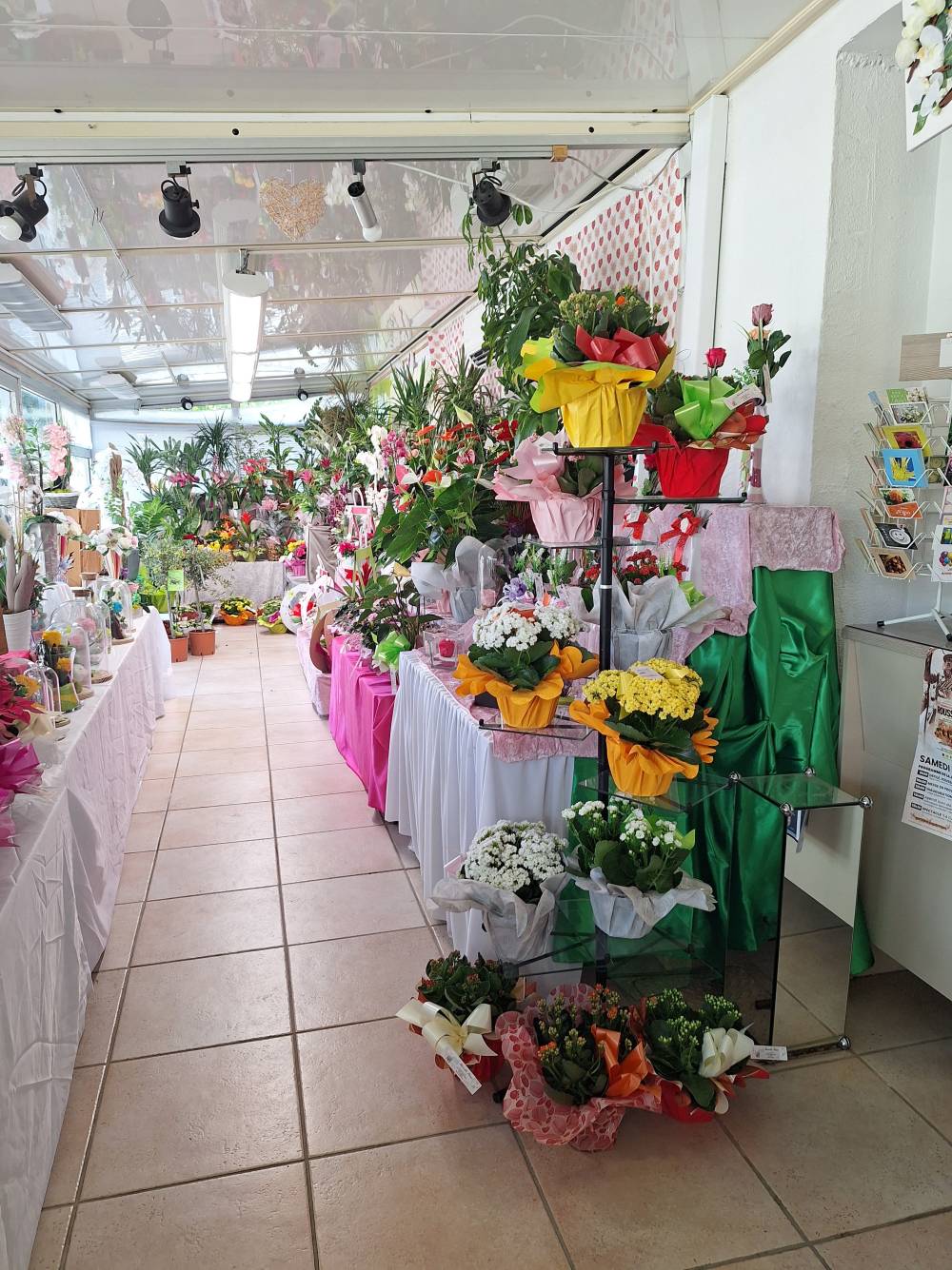 intérieur de la boutique