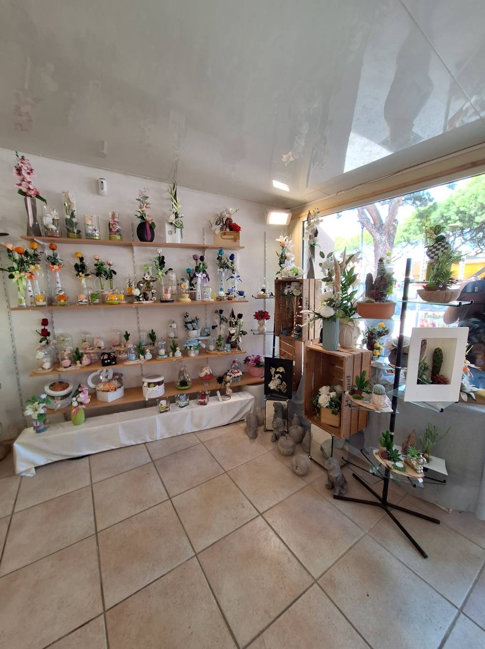 intérieur de la boutique