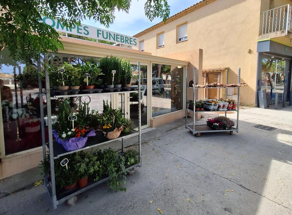 extérieur de la partie pompes funèbres